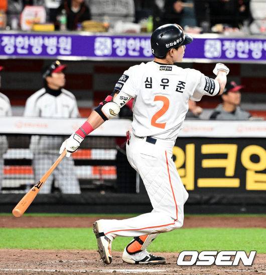 [OSEN=지형준 기자] 한화 심우준. 2025.04.29 /jpnews@osen.co.kr