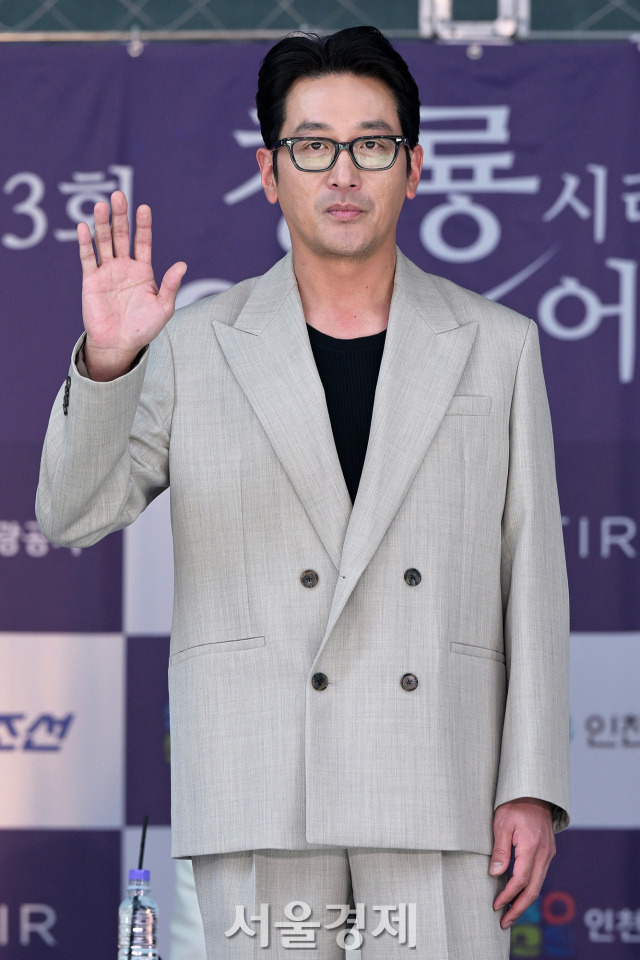 배우 하정우. 김규빈 기자