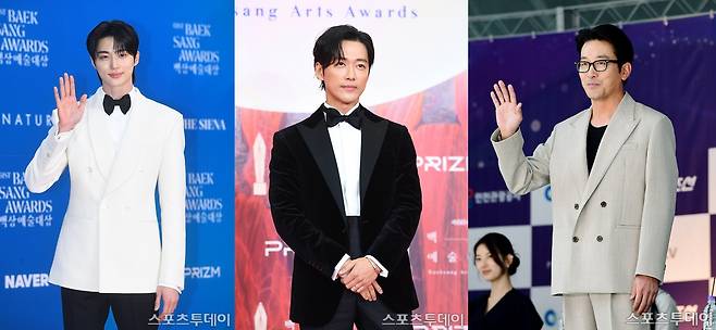 변우석 남궁민 하정우 / 사진=DB