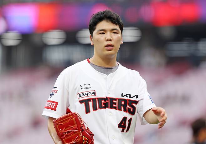 KIA 타이거즈 투수 황동하. /사진=KIA 타이거즈 제공