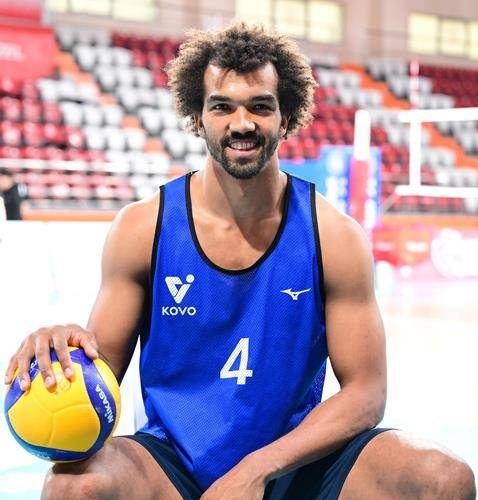 우리카드에서 뛰었던 외국인 선수 미힐 아히 [한국배구연맹 제공. 재판매 및 DB 금지]