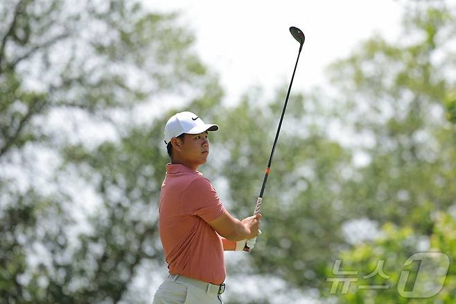미국프로골프(PGA) 투어의 김주형. ⓒ AFP=뉴스1