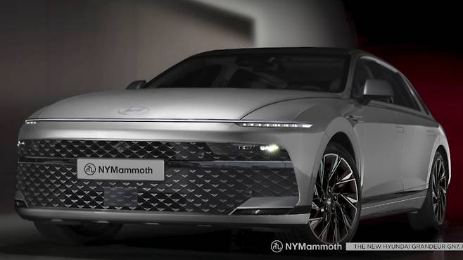 신형 그랜저 예상도