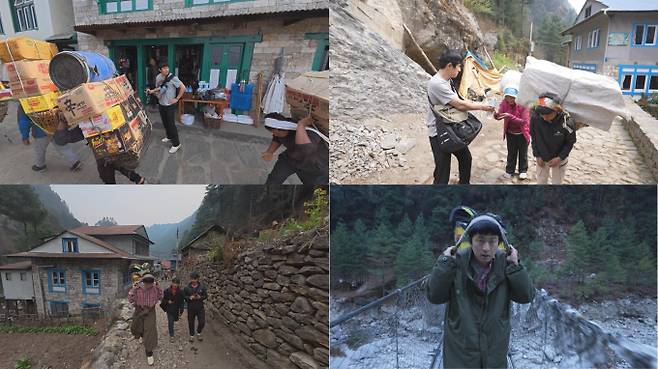 기안84 “마라톤 풀코스가 더 쉬워”…히말라야 등산 중 첫 탈진 (태계일주4) (제공: MBC)