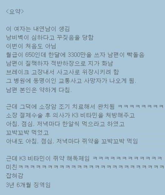 쥐약을 3년동안 먹고도 생존한 남성