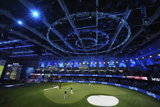 TGL 경기 장면 AP=연합뉴스