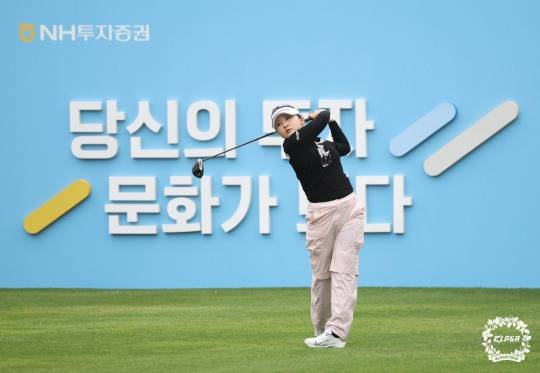 이예원의 티샷. 사진[연합뉴스]