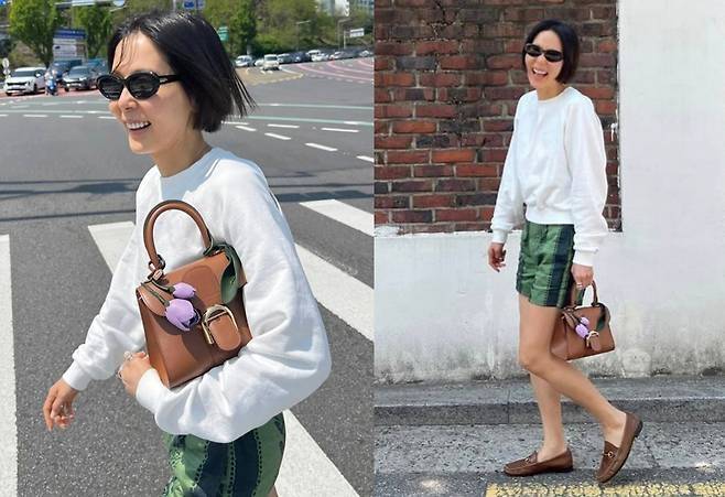 김나영이 자신만의 감각을 담은 봄날의 스타일링으로 눈길을 끌었다.사진=김나영 SNS