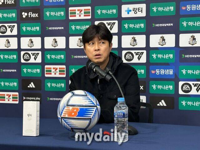 이관우 안산 그리너스 감독./목동종합운동장=노찬혁 기자