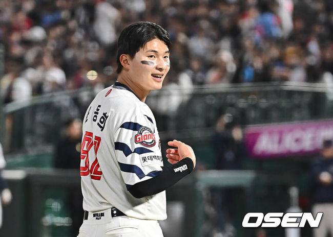 [OSEN=부산, 이석우 기자] 롯데 자이언츠 윤동희 012 2025.05.07 /