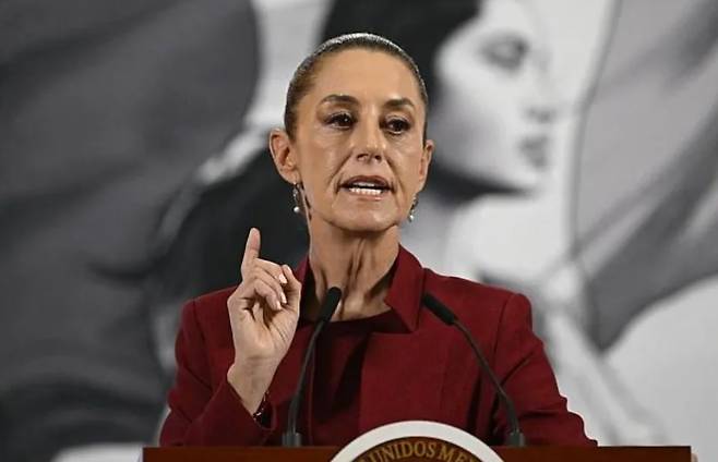 클라우디아 셰인바움 멕시코 대통령. AFP연합뉴스