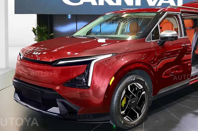 기아 신형 카니발 예상도