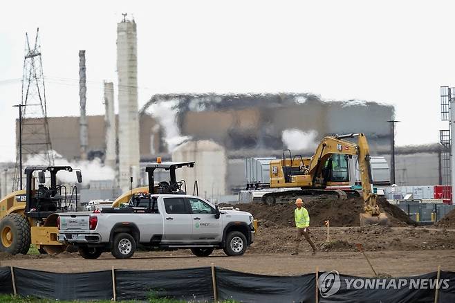 xAI의 슈퍼컴퓨터 시설이 건설되고 있는 멤피스 부지 [로이터 연합뉴스 자료사진. 재판매 및 DB 금지]