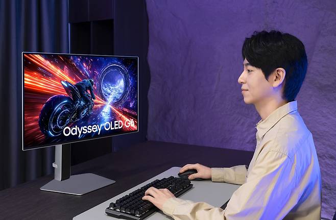 삼성전자 게이밍 모니터 '오디세이 OLED G6'<자료사진>(삼성전자 제공). 2025.05.11.