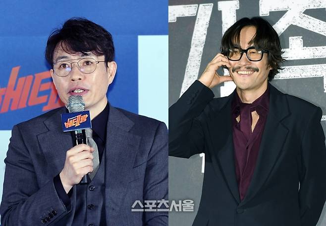 류승완 감독, 류승범. 사진| 스포츠서울 DB