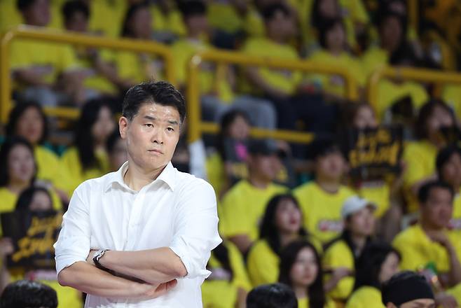 조상현 감독은 “5차전에서 끝내겠다”고 각오를 전했다. 사진 | 연합뉴스