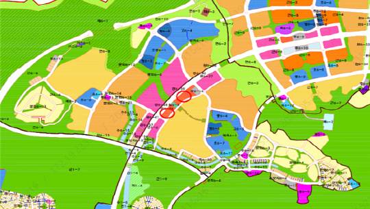 6-4생활권 상업업무용지 위치도. LH 제공