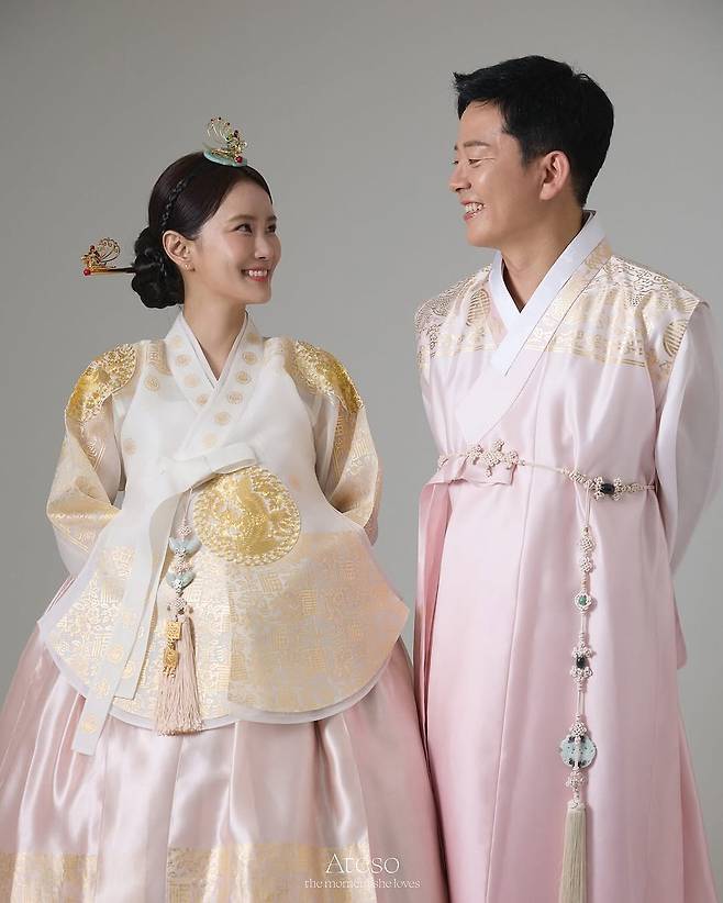 김지민 김준호 웨딩화보공개