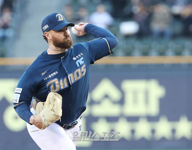 로건 앨런. 잠실=김민규 기자 mgkim1@edaily.co.kr