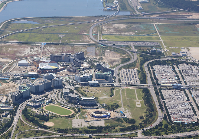 인천공항 국제업무지역. 인천국제공항공사 제공