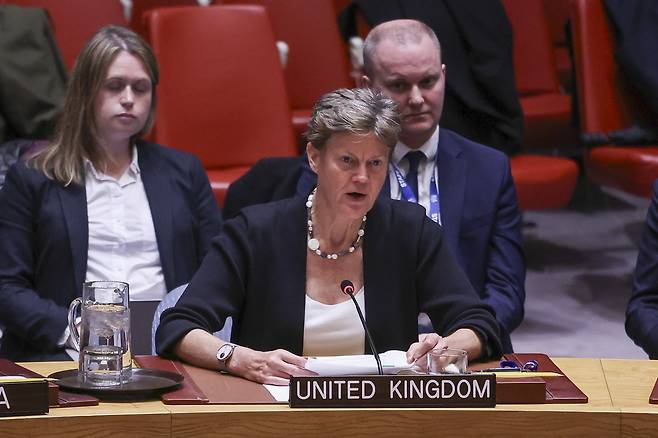 바버라 우드워드 주유엔 대사. 영국 해외정보국( MI6)의 최초 여성 국장 후보에 올랐다. EPA 연합뉴스