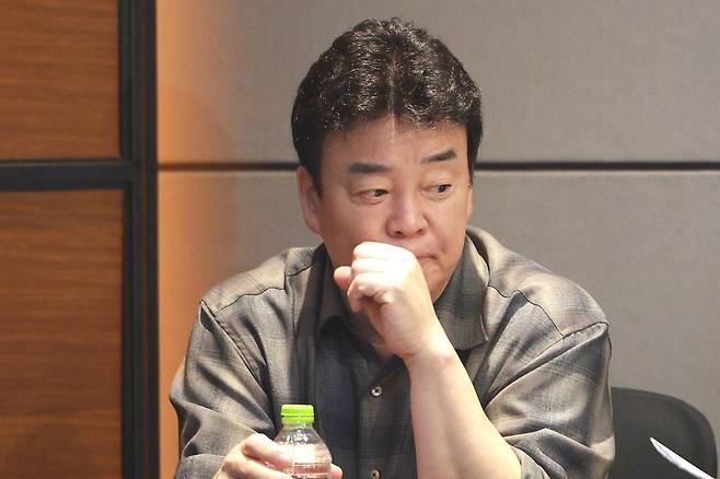 백종원 더본코리아 대표. 뉴시스