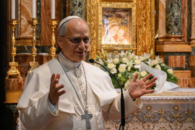 레오 14세 신임 교황. 로이터 연합뉴스