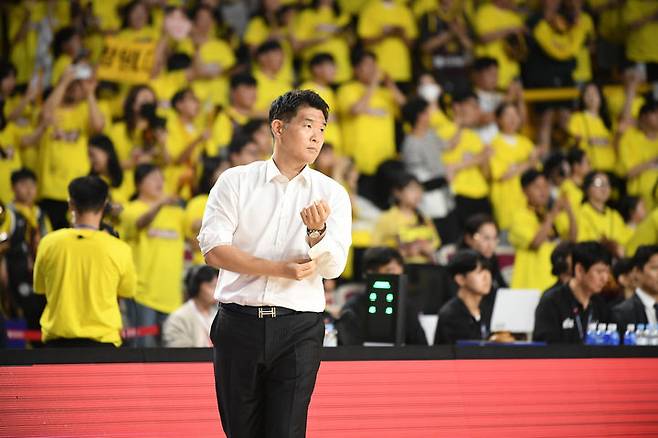 [서울=뉴시스] 프로농구 창원 LG의 조상현 감독. (사진=KBL 제공) *재판매 및 DB 금지