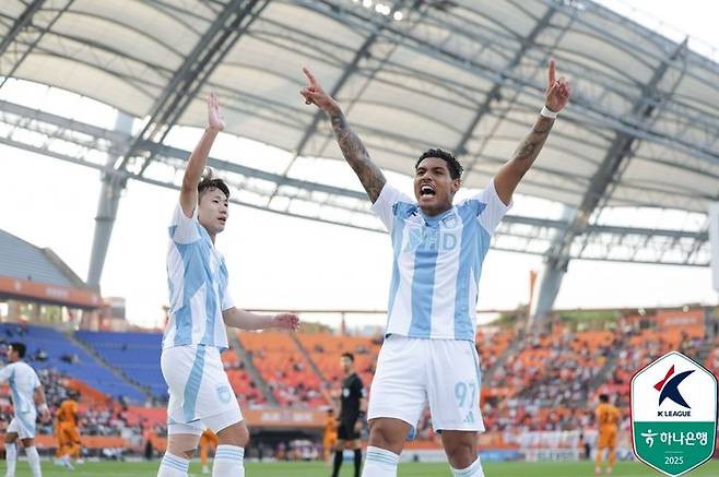 [서울=뉴시스] 프로축구 K리그1 울산 HD의 에릭. (사진=한국프로축구연맹 제공) *재판매 및 DB 금지