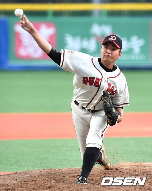 [OSEN=최규한 기자] 덕수고 1학년 시절 심준석. 2020.08.31 / dreamer@osen.co.kr