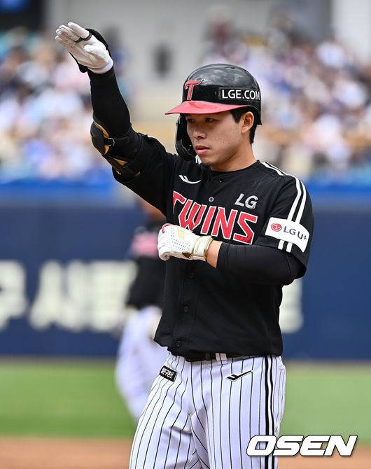 [OSEN=대구, 이석우 기자] LG 트윈스 문성주 044 2025.05.10 / foto0307@osen.co.kr