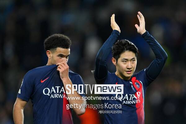 ▲ 파리 생제르맹 이강인이 강등된 몽펠리에전에 선발 출전해 풀타임을 소화했다.