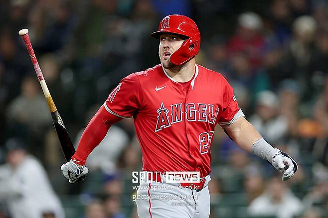 ▲ 세계 최고의 야구 선수였던 마이크 트라웃은 어느덧 유리몸 오명을 뒤집어쓰고 있다