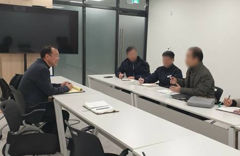 입주자 대표회 활동하는 남씨 [본인 제공. 재판매 및 DB금지]