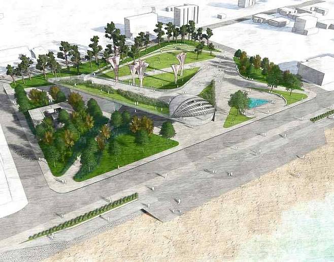 제부도 랜드마크 근린공원 조감도 [화성시 제공. 재판매 및 DB 금지]