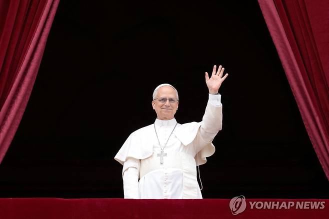 레오 14세 교황 [로이터 연합뉴스. 재판매 및 DB 금지]