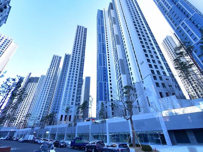 인천 부평구 부평4구역에 위치한 재개발 아파트단지. 사진=네이버 거리뷰 캡처