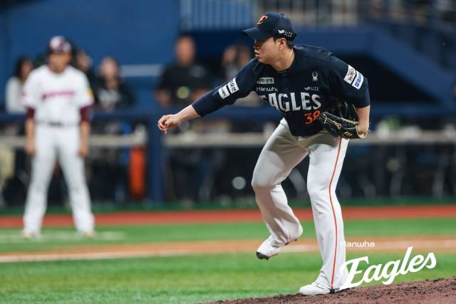 11일 키움전에 출전한 김종수. 한화이글스 제공