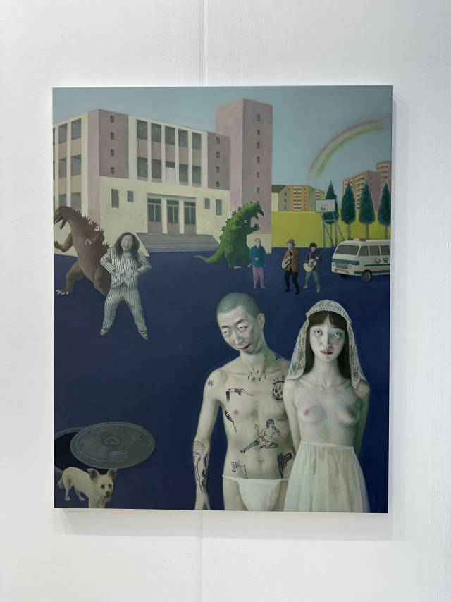 올해 첫발을 뗀 ‘퓨처 아트 어워드’ 수상자 WWNN 소속 제프리 청 왕의 작품. 김은영 기자