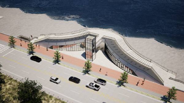 . 바다시청 조감도.