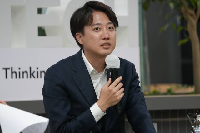 이준석 개혁신당 대선 후보. 개혁신당 제공