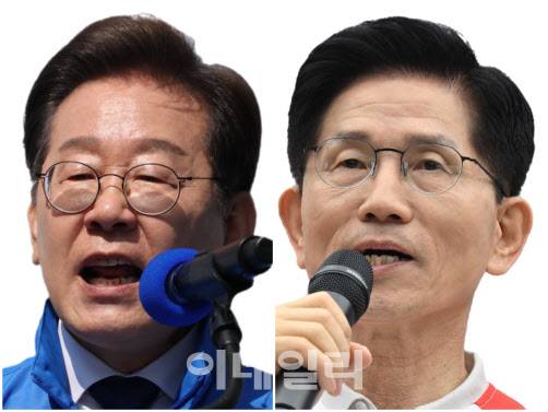 더불어민주당 이재명, 국민의힘 김문수 대선 후보. (사진=방인권·이영훈 기자)