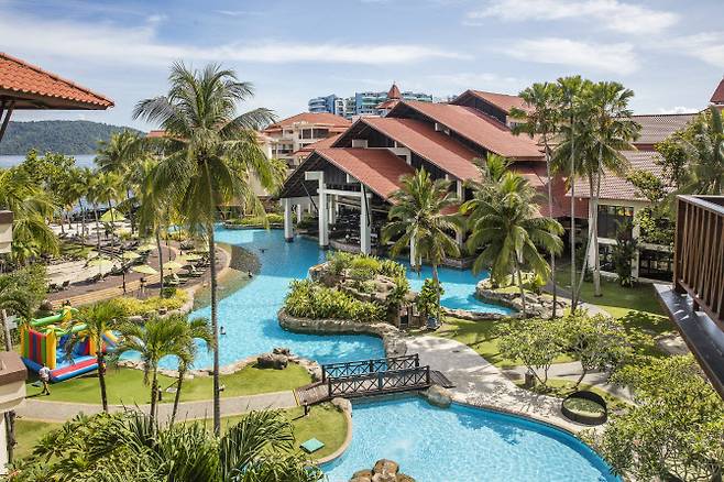 수트라하버 리조트 전경