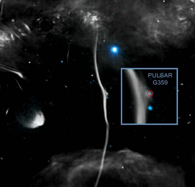 사진= X-ray: NASA/CXC/Northwestern Univ./F. Yusef-Zadeh et al; Radio: NRF/SARAO/MeerKat; Image Processing: NASA/CXC/SAO/N. Wolk