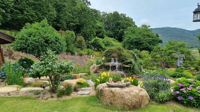 '해남 비원(秘園)' 정원이 5월 가정의 달을 맞아 정식으로 개방했다. 전남도 제공