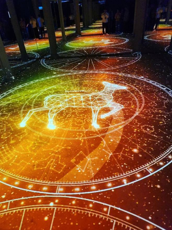 'Cosmic Journeys' 작품.