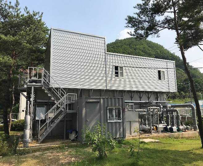 고효율 용존 공기 부상장치 모습. 삼진정밀 제공