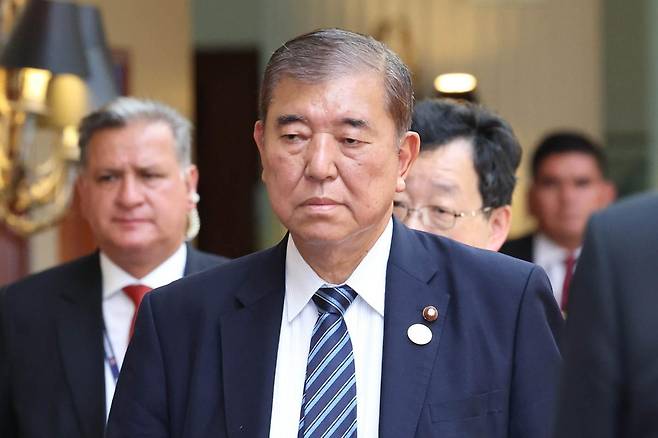 이시바 시게루 일본 총리. AP 뉴시스