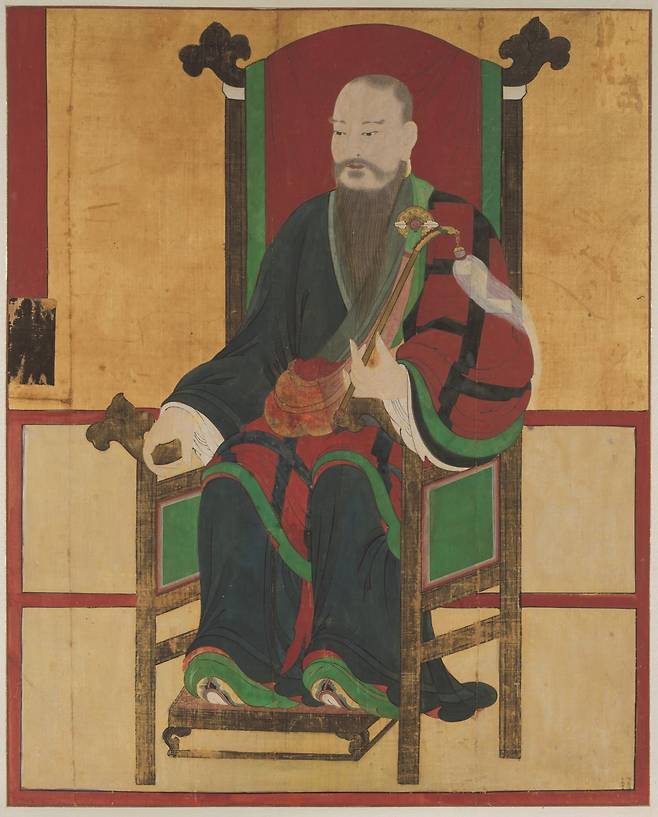 경남 밀양 표충사에서 소장하고 있는 16세기 조선 사명대사의 초상화. 서울공예박물관 제공