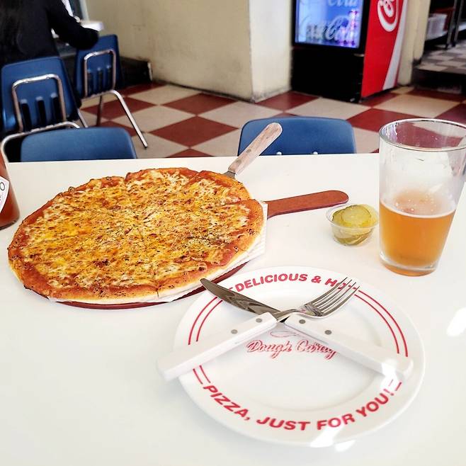 실시간 노총각 치즈피자